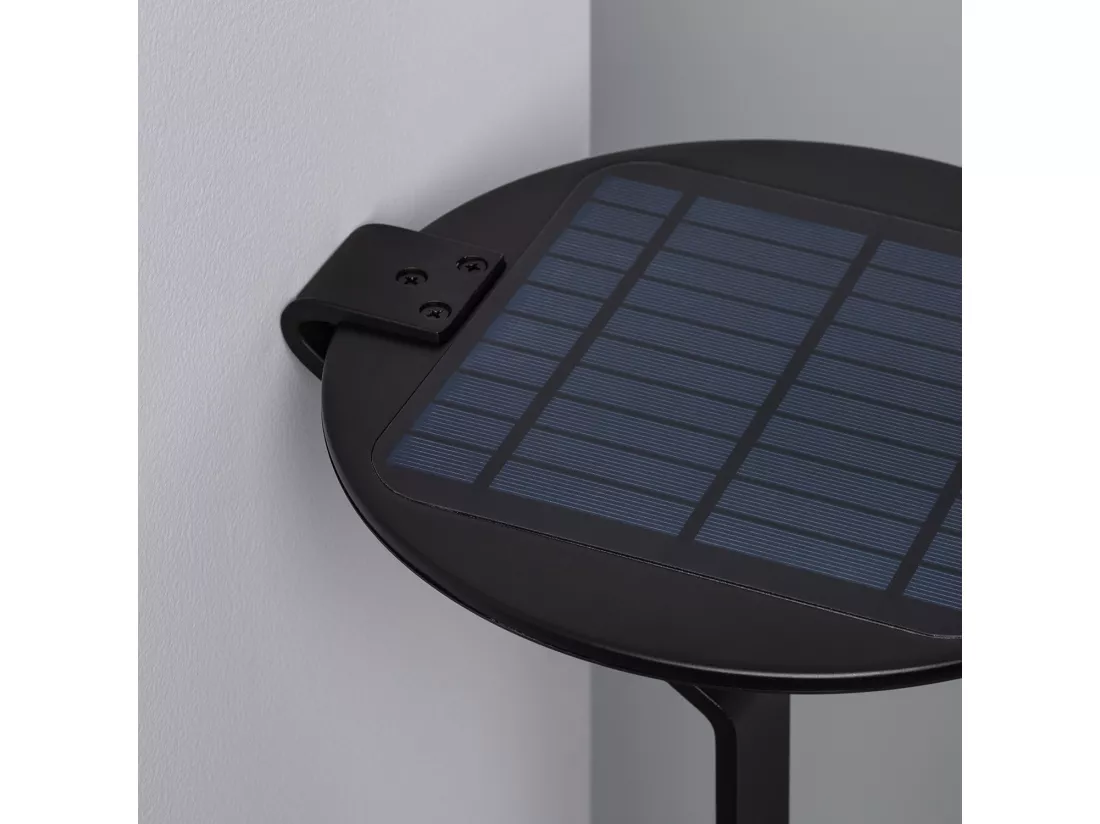 Balise LED Solaire Extérieure en Saillie sur Pied 80cm Yuma Big avec Détecteur Mouvement Radar 2700K Blanc chaud