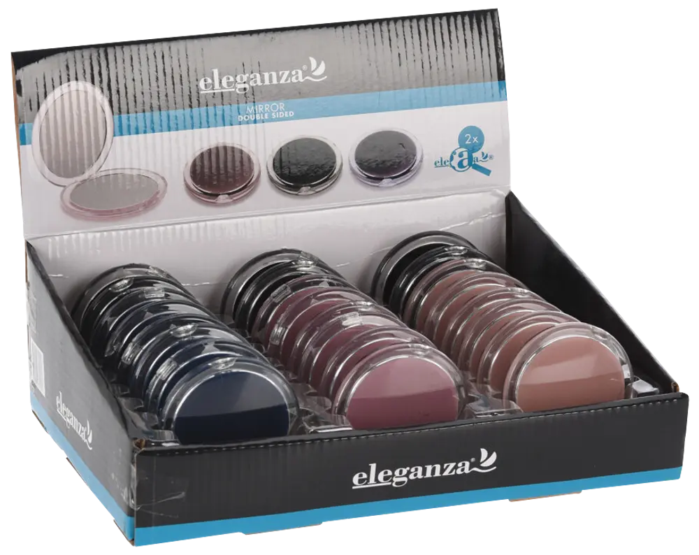 Makeup spejl Ø6,7 cm - assorterede farver