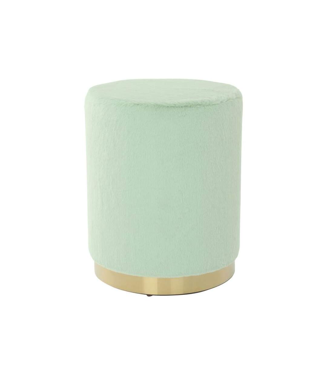 Paris Prix - Pouf Rond Design nona 44cm Menthe