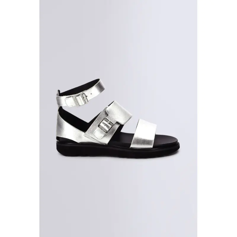NEOSTRAP ARGENT SANDALES Cuir Femme