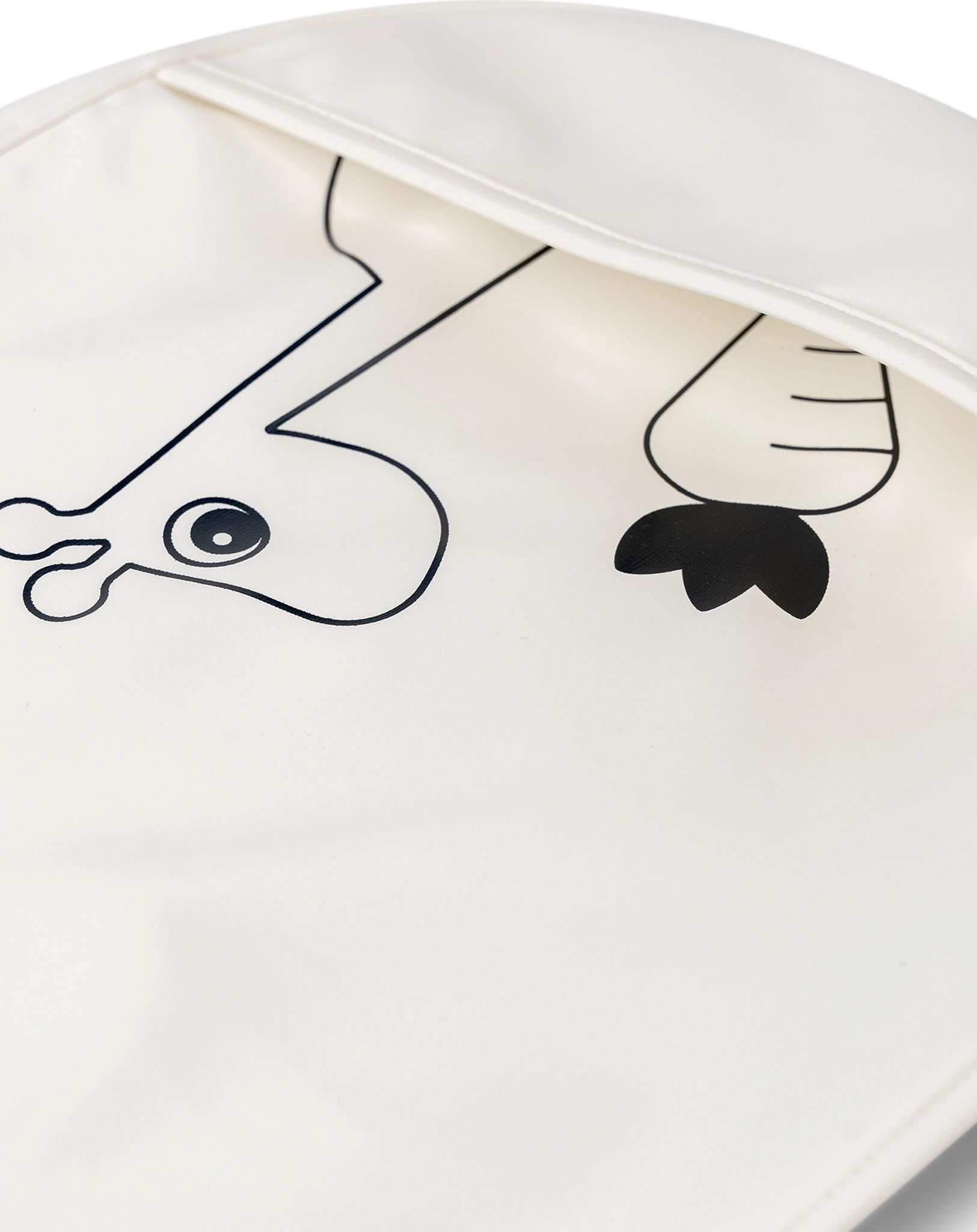 Klett-Lätzchen DEER FRIENDS 2er Pack in grau
