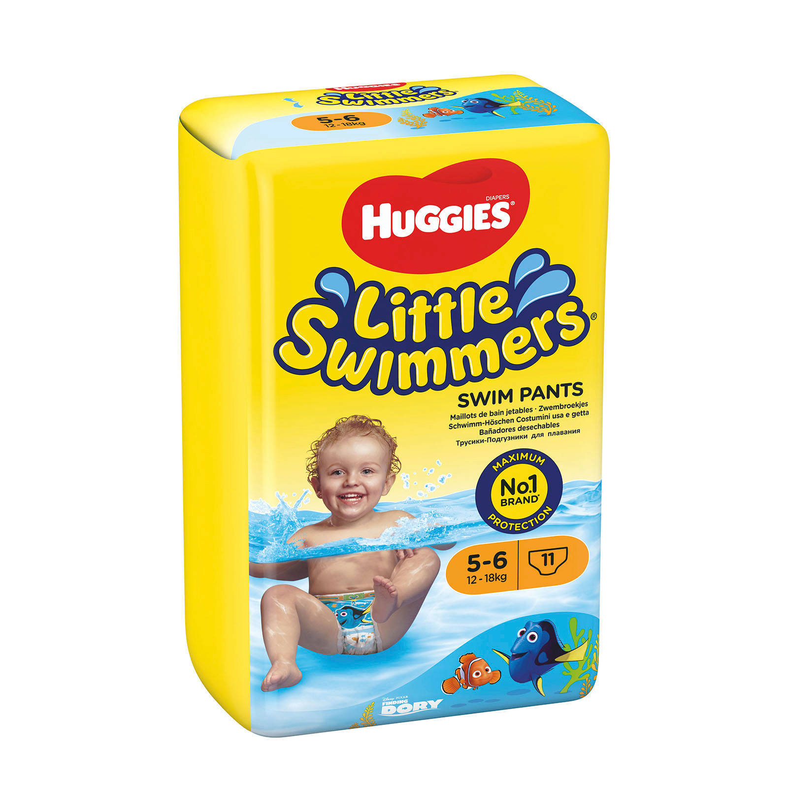 Huggies zwemluiers - maat 5/6 (12 - 18 kg) - 33 stuks