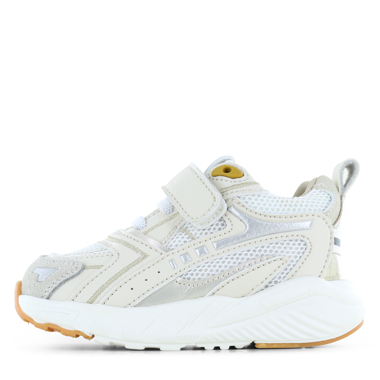 Shoesme beige sneakertje Mesh, Microfiber leer, Suède | Meisjes schoenen