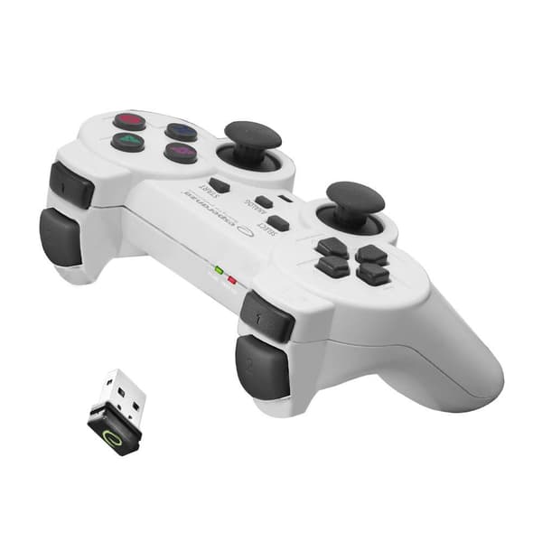 Esperanza - Trådløs Håndkontroller for PC/PS3, GX600 - Hvit