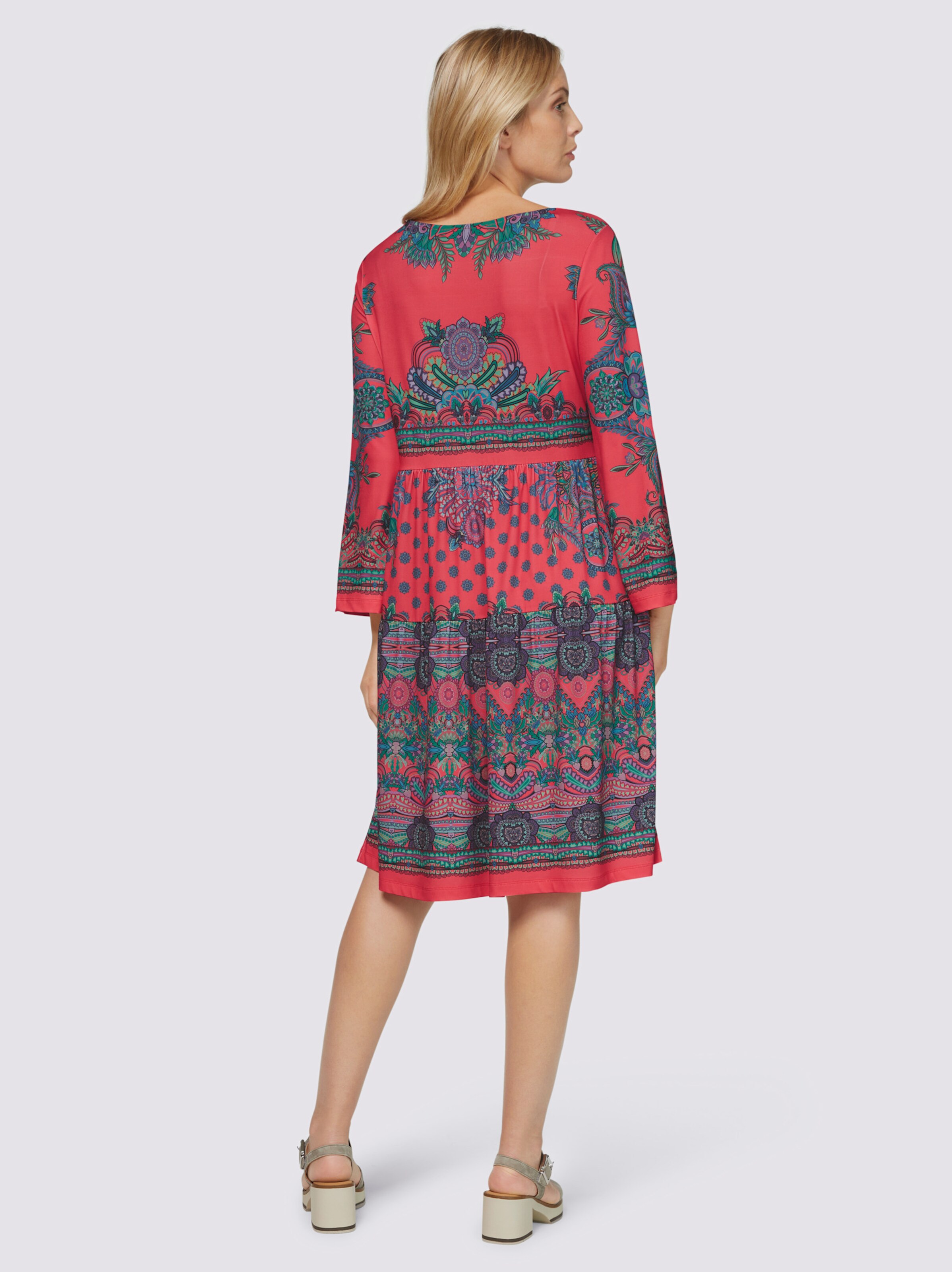 Druck-Kleid