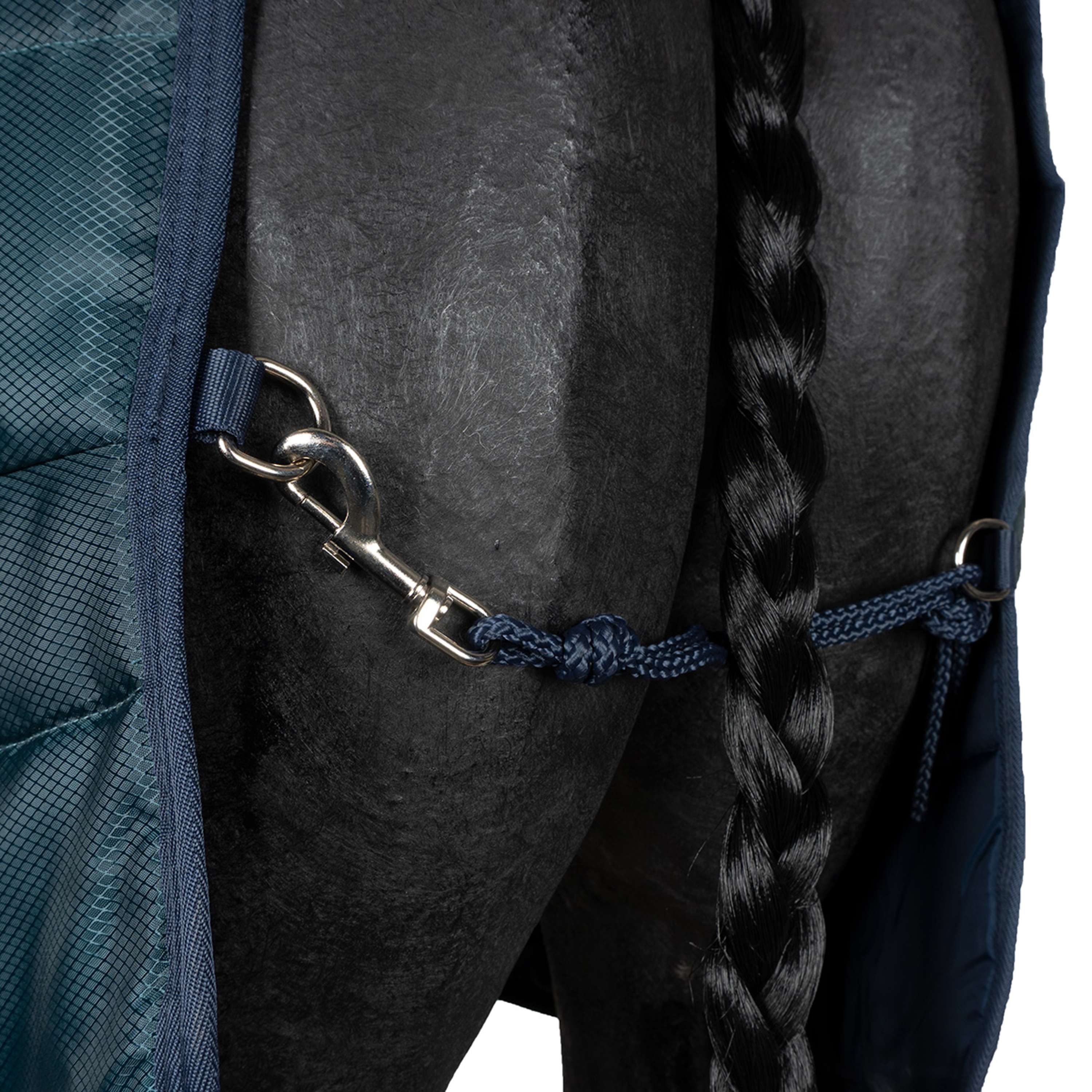 Amigo Ripstop Insulator Stable 200g Dynasty Green/Navy/Silver