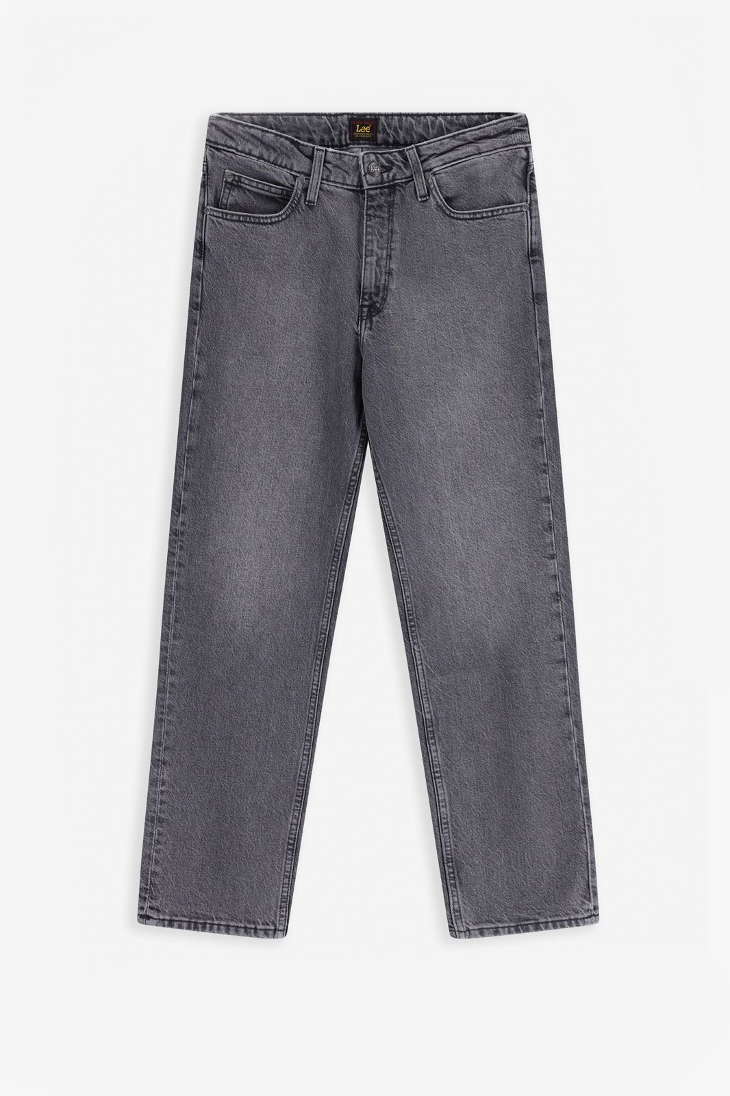 LEE Carol grijze high waist straight jeans