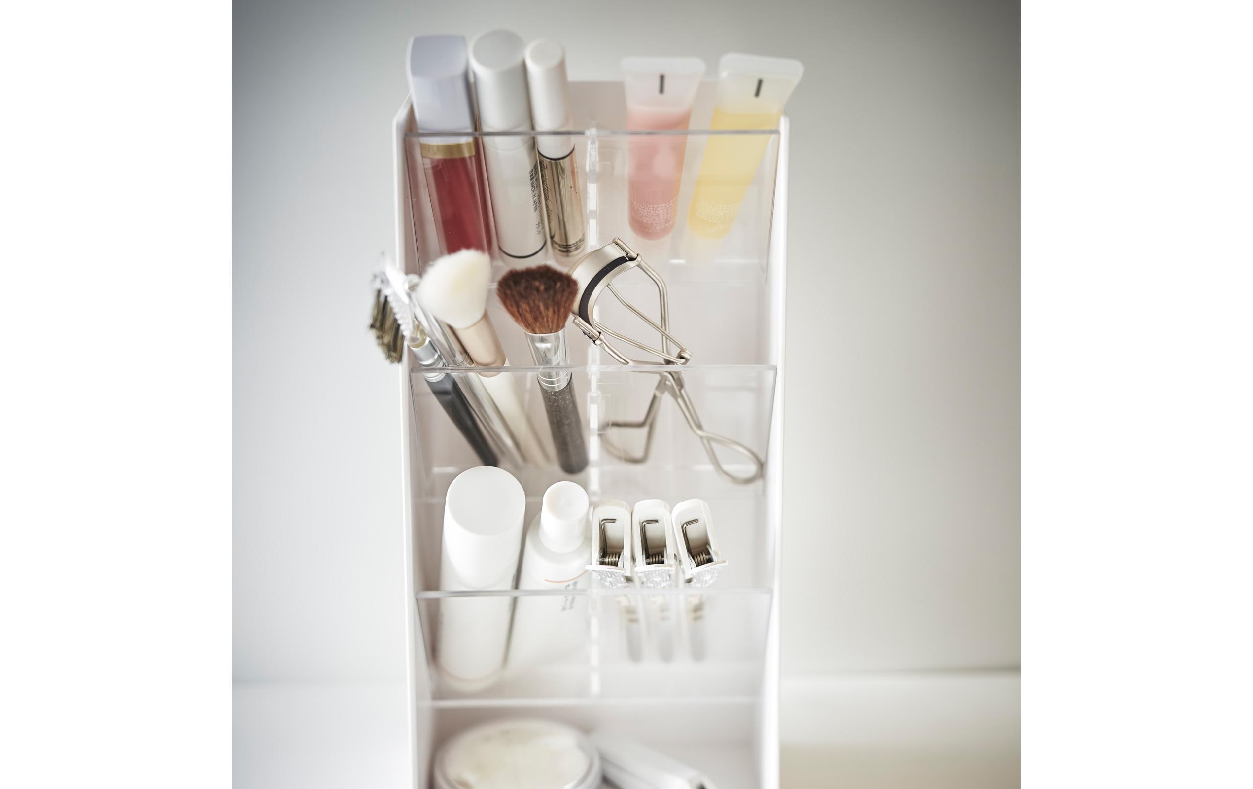 Bad-Utensilienhalter Tower WeissMakeup-Ständer