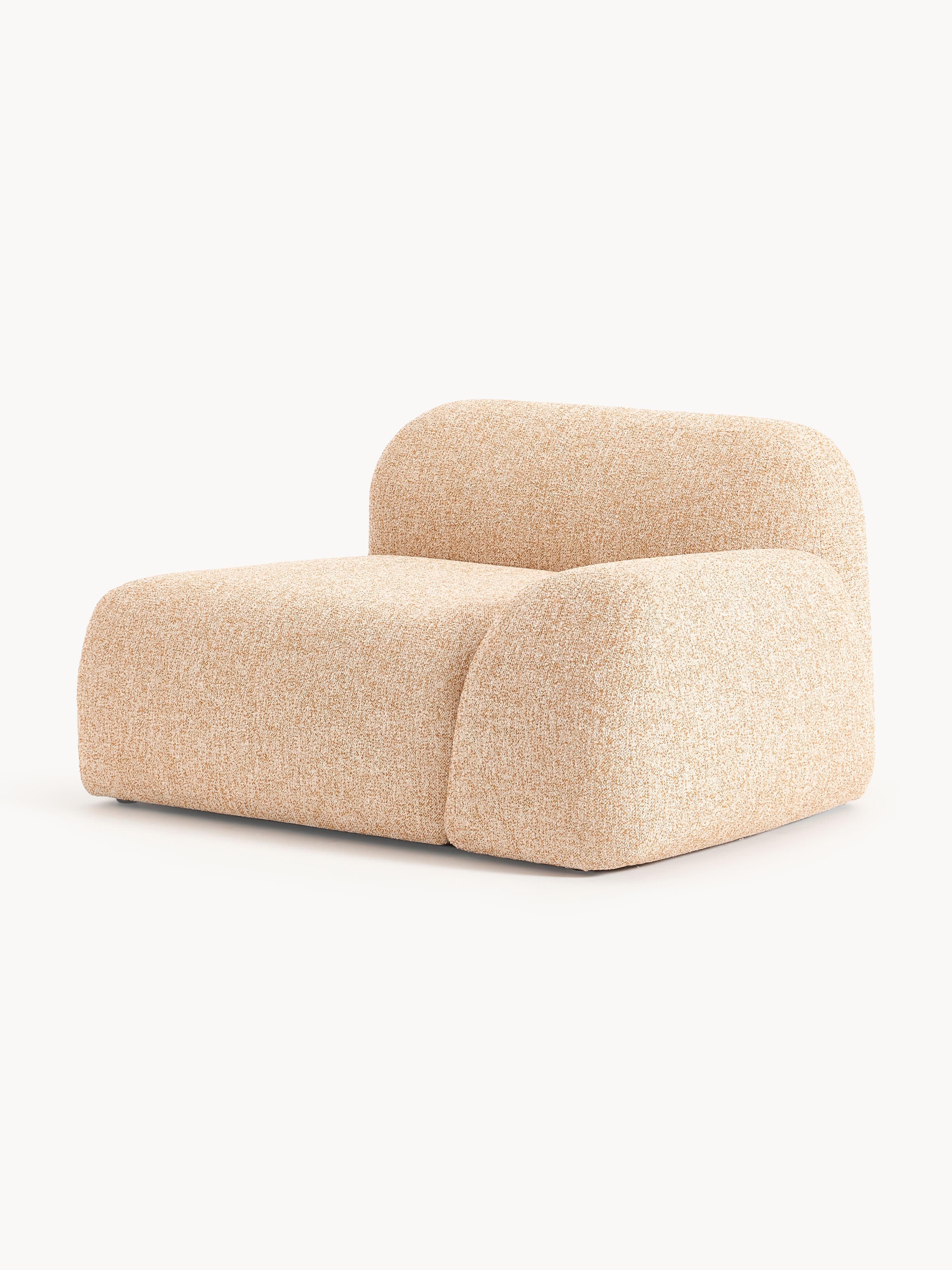 Hoekmodule Wolke van bouclé