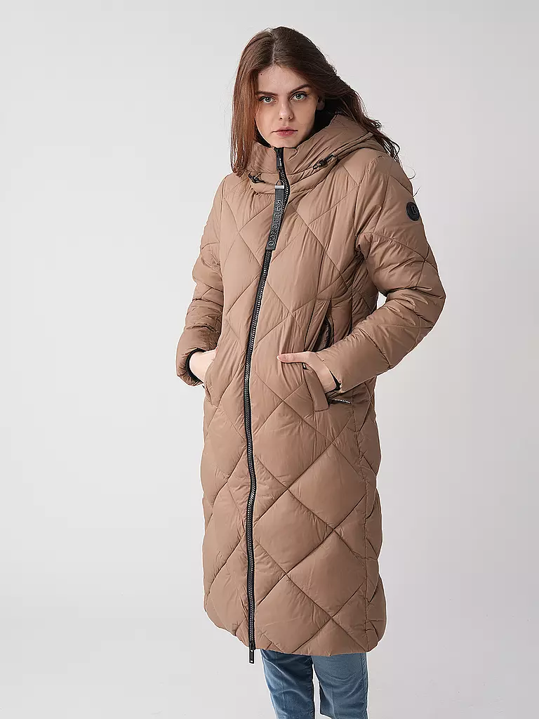 KHUJO Steppmantel SALIA camel