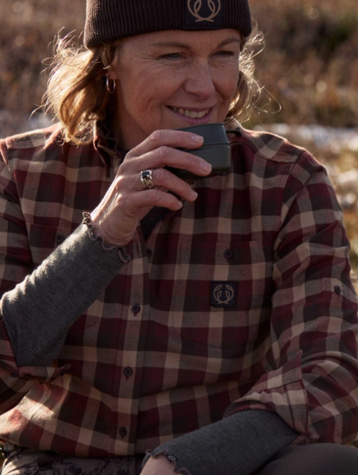 Chevalier<br>Heron Flannel Shirt Women