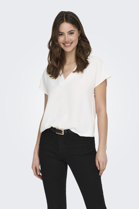 Jacqueline de Yong ecru dames t-shirt