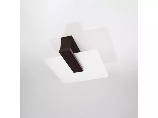 Sollux Lappo Plafonnier Flush Wengé