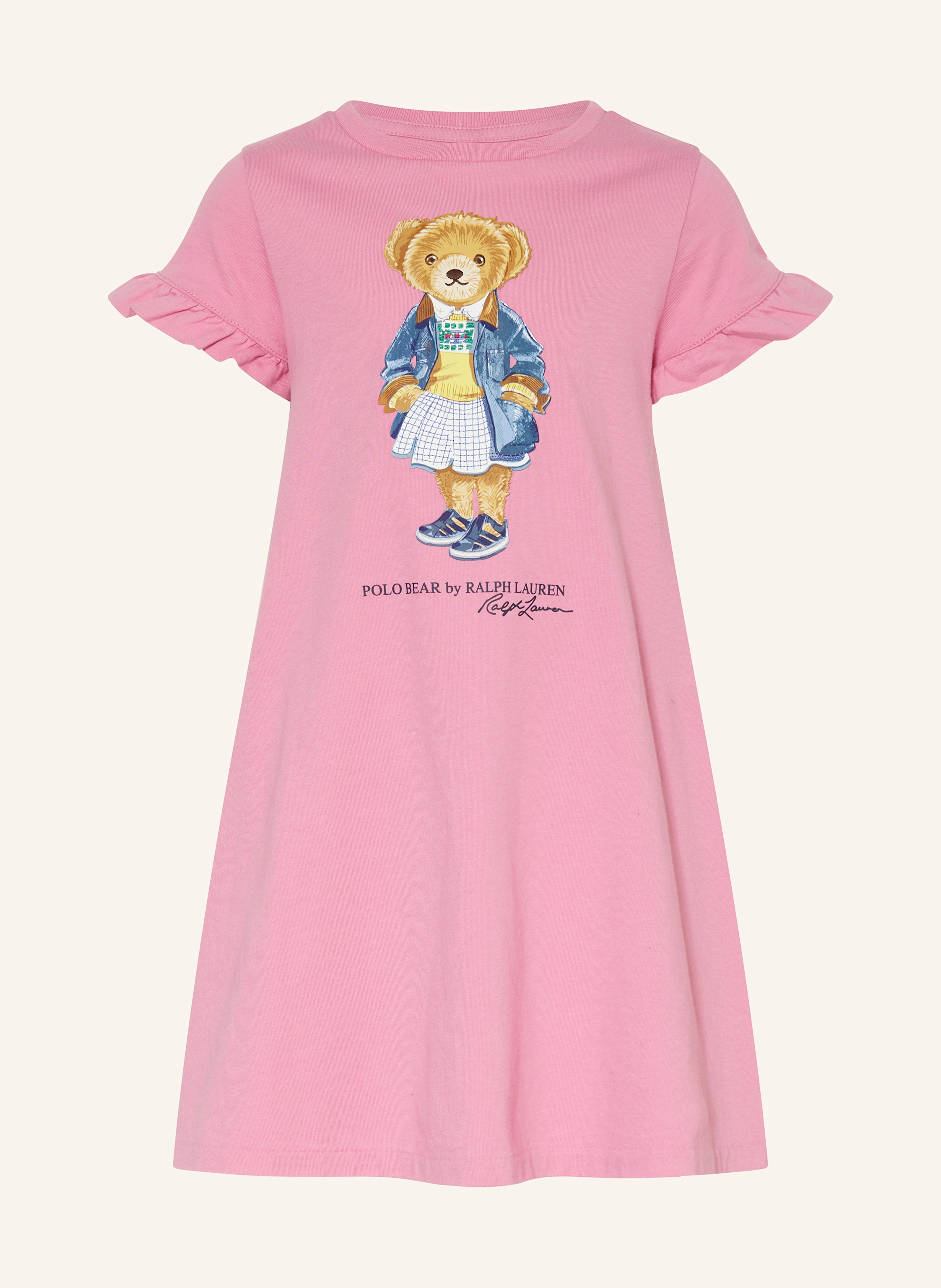 POLO RALPH LAUREN Kleid mit Rüschen