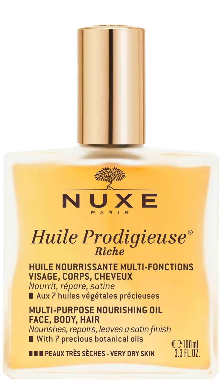 Nuxe Huile nourrissante multi-fonctions Huile Prodigieuse® Riche-100 ml