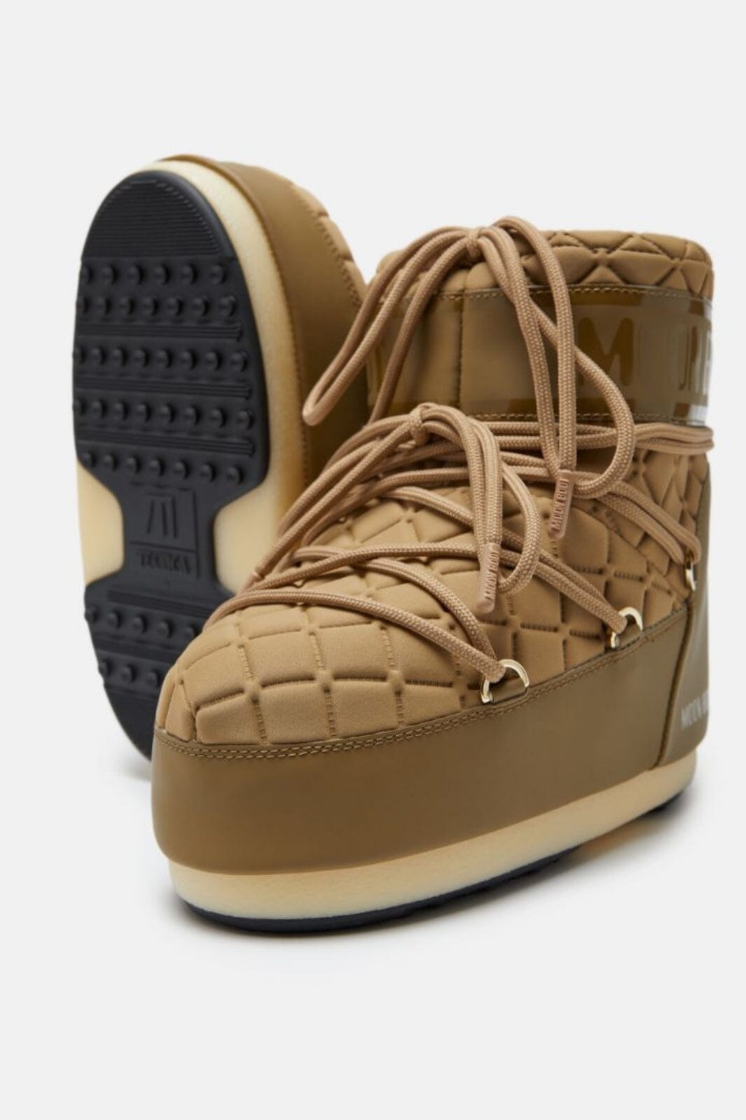 Moon Boot Mb Icon Low Quilt m013 caramel
