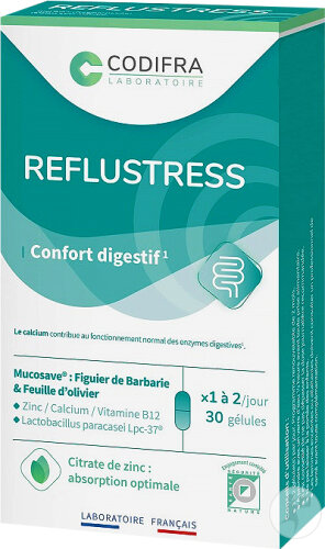 Reflustress Complément Alimentaire Confort Digestif 30 Gélules