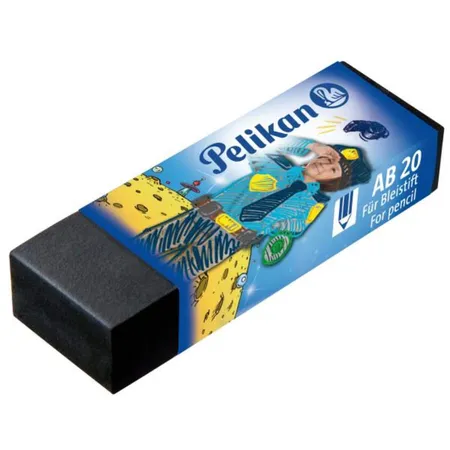 Pelikan Radierer AB 20 schwarz, sortiert