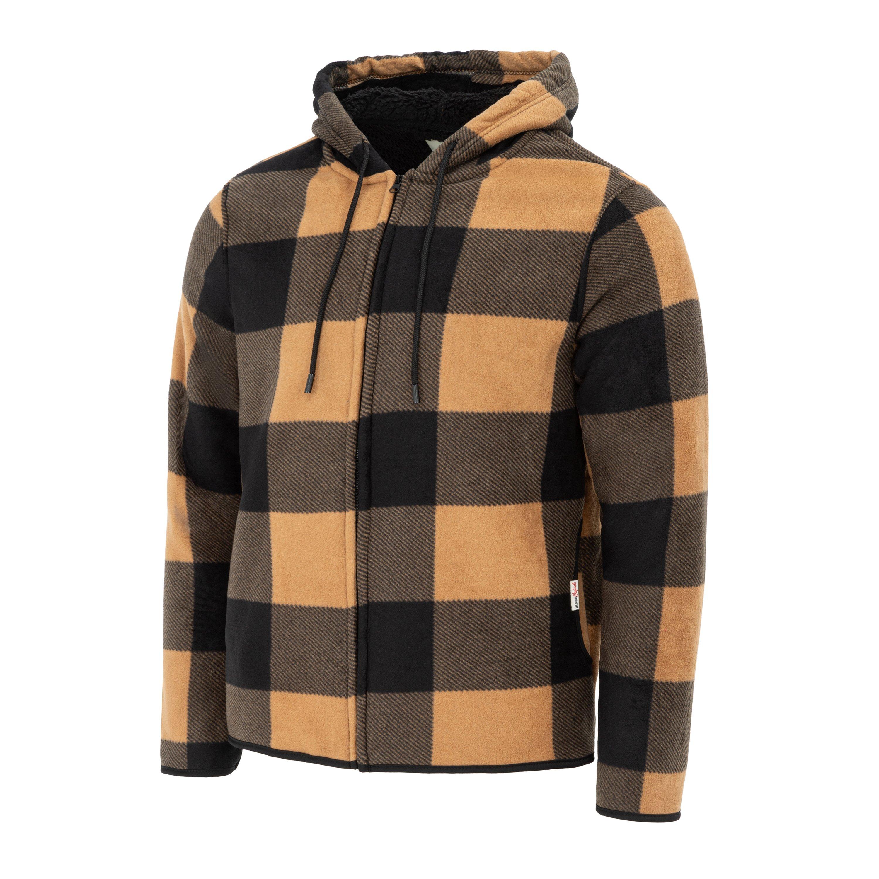 Lee Cooper Zip Mens Sherpa Jacket