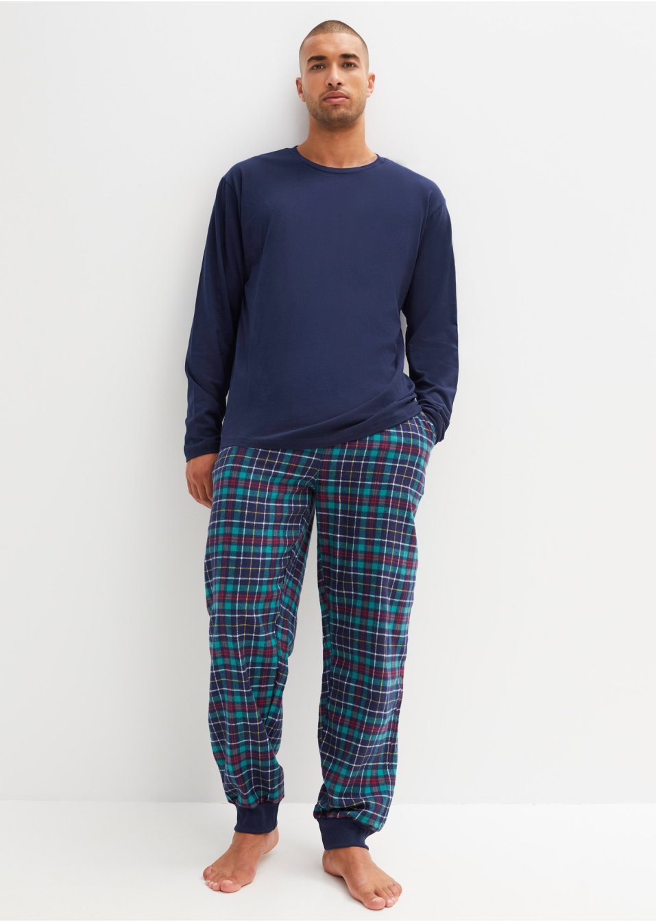 Pyjama avec pantalon en flanelle