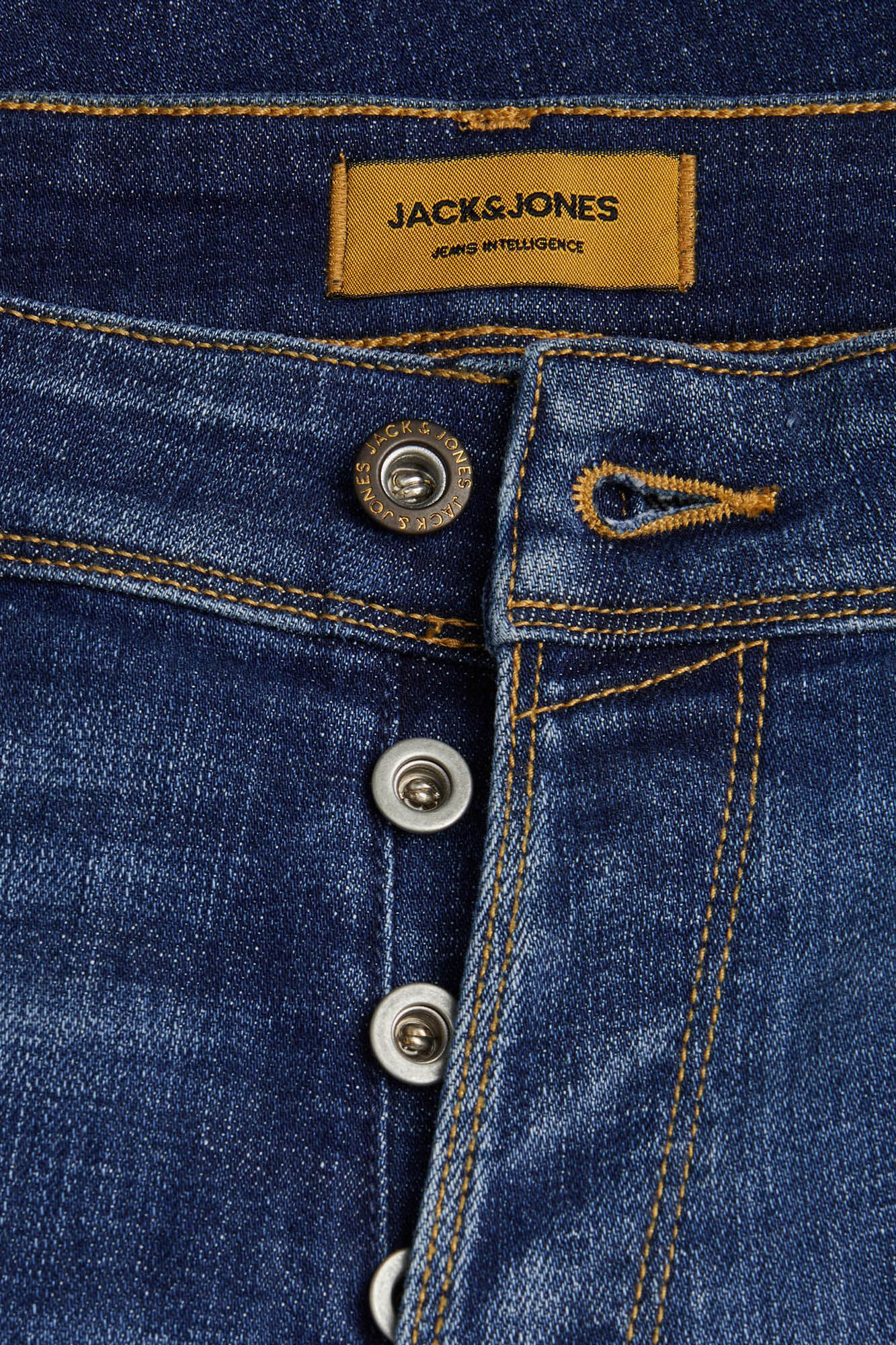 Calça jeans slim fit - azul médio