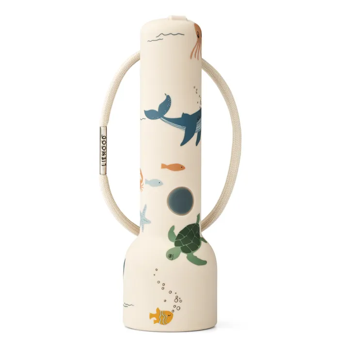 Liewood Lampe de poche en silicone Gry | Sea creature/Sandy