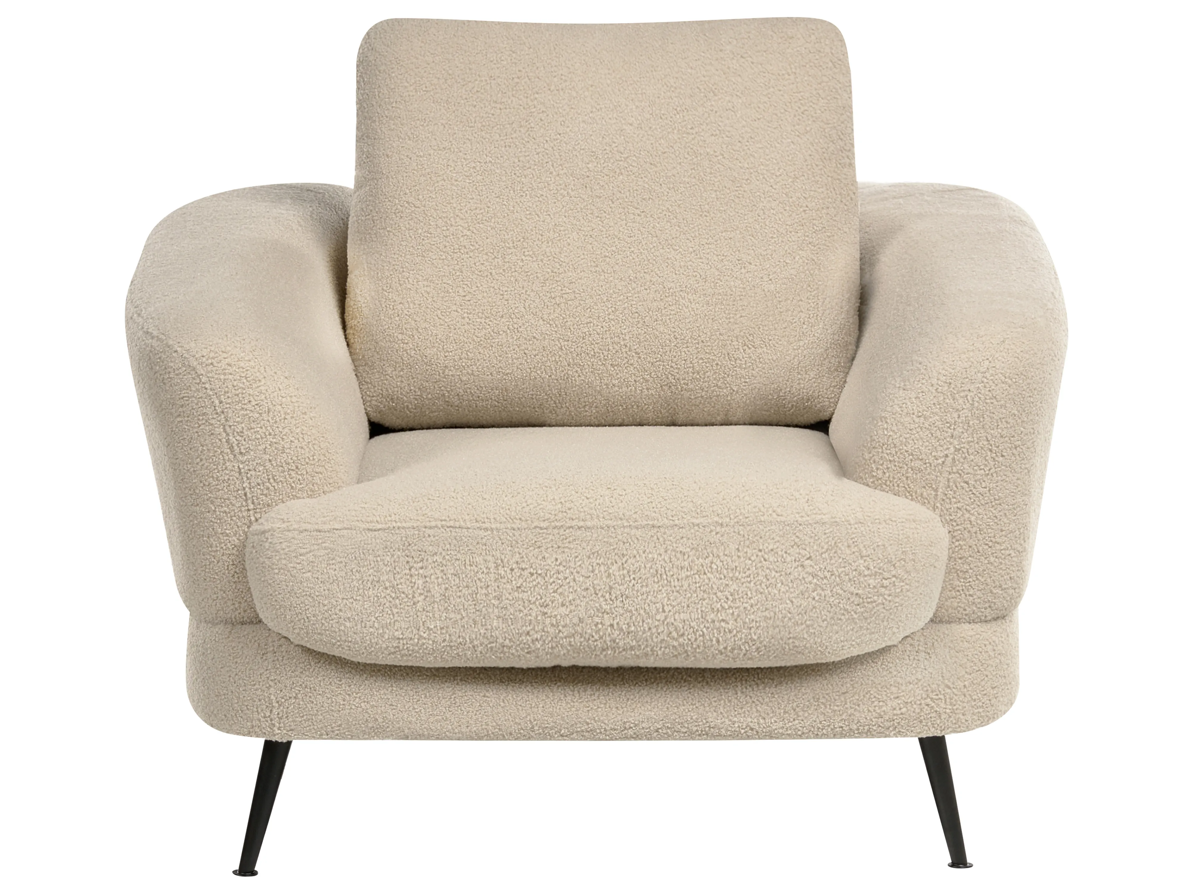 Bankenset 3-zits KJAER Bouclé Lichtbeige