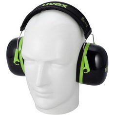 Coquille anti-bruit K1, noir / vert