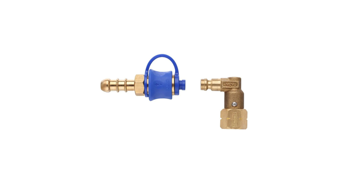 CadacQuick Release Roterend koppeling  (ø 8mm, 1/4” LH BSP)