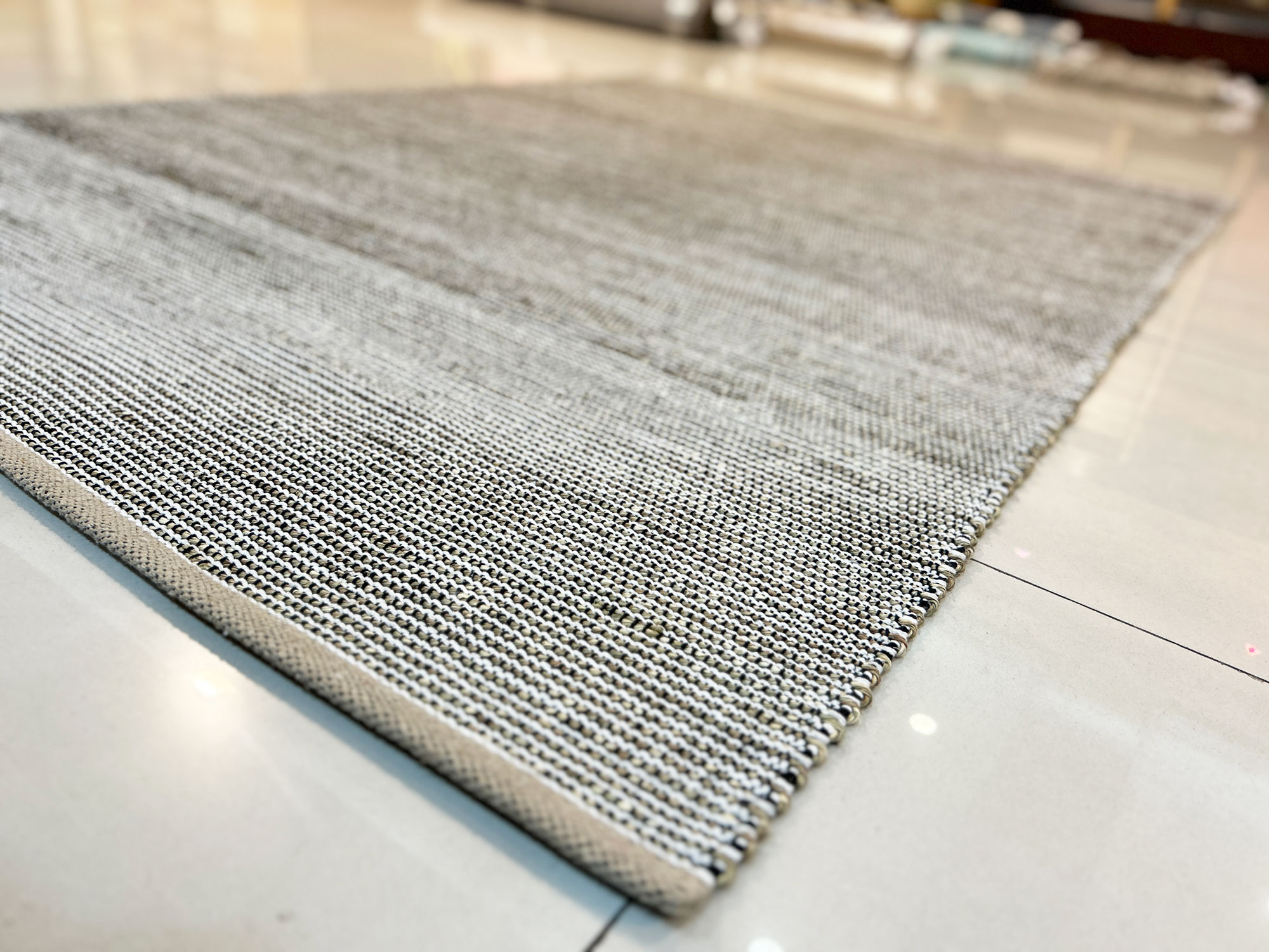 Teppich 'Manzanor', braun-weiß, B 200 cm, L 140 cm von fischer's lagerhaus