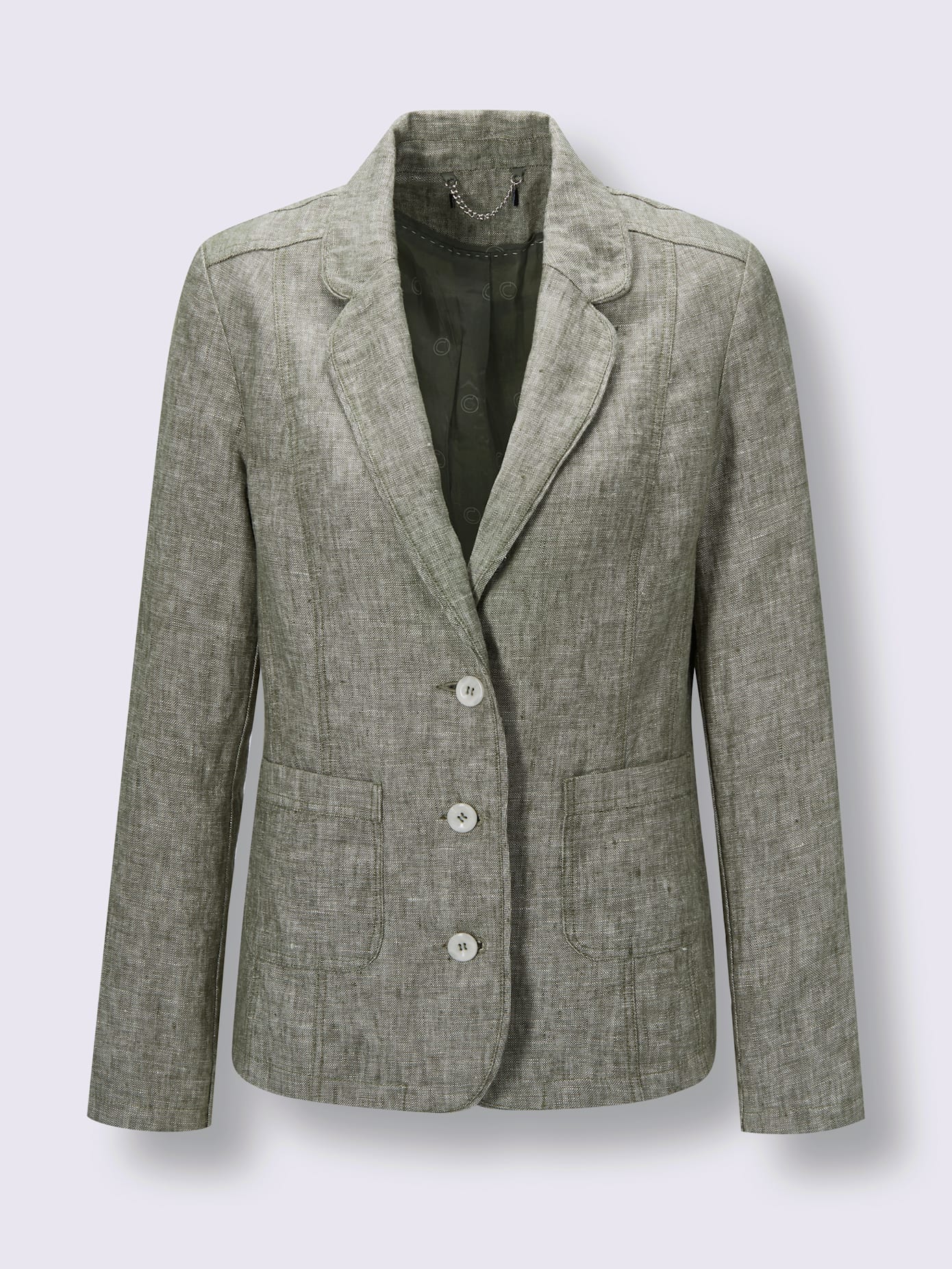 Blazer en lin pur lin