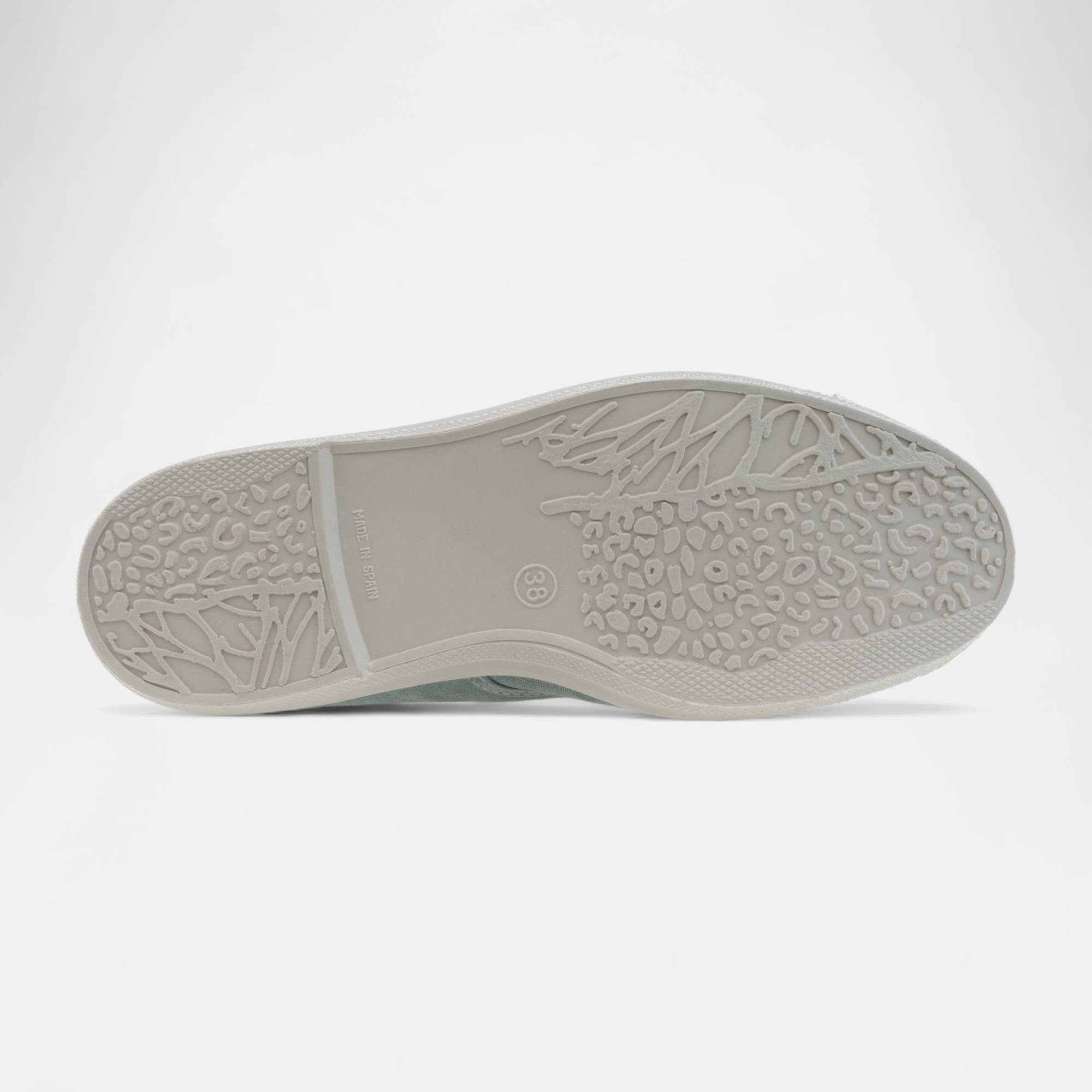 Baskets en toile Femme vert