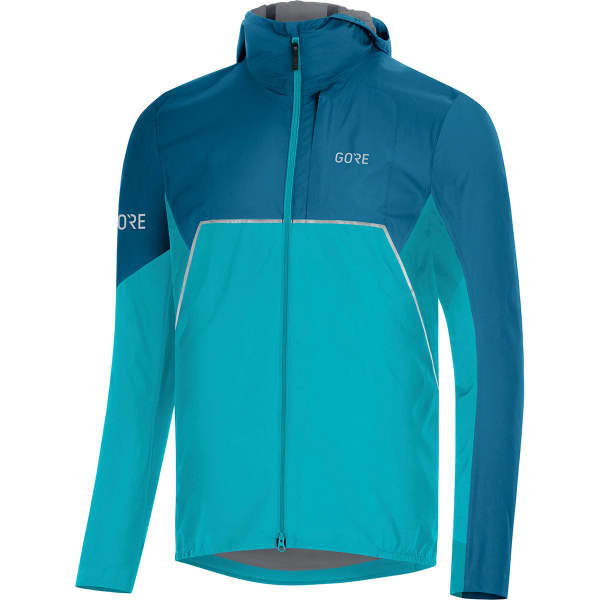 Veste running GORE GORE R7 PARTIAL GTX I VESTE CAPUCHE SCUBA BLUE/SPHERE BLUE 21 SCUBA BLUE/SPHERE BLUE