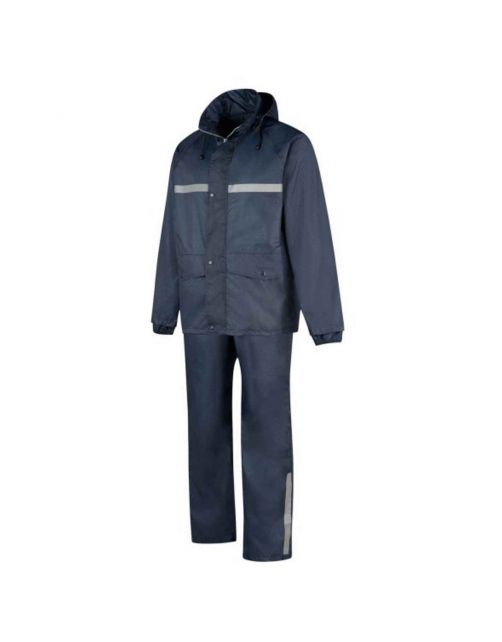 Björnson Regenpak Dusch Donkerblauw - Vrijetijdskleding