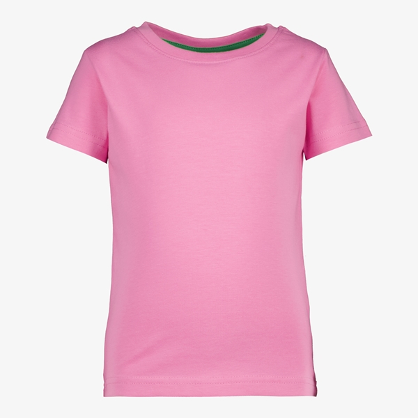 TwoDay basic meisjes T-shirt roze