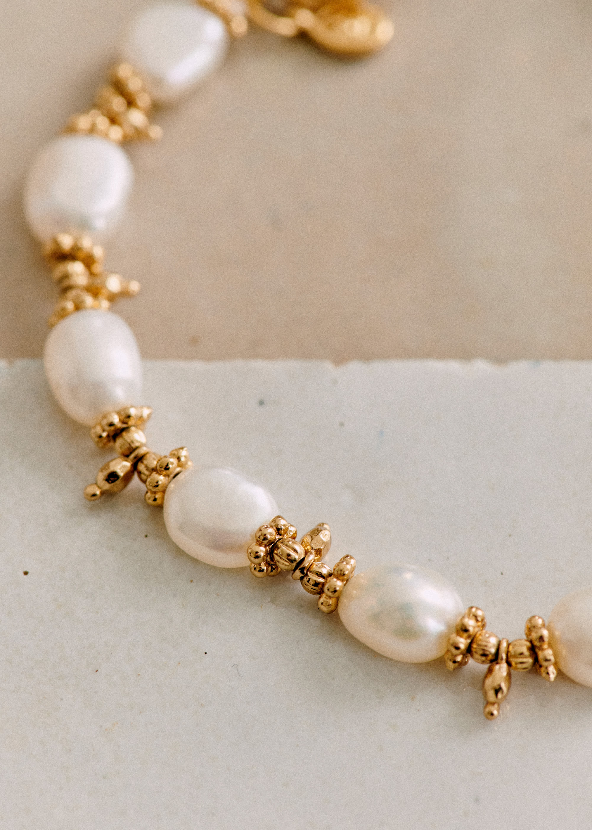 Bracelet Milo - Nacre doré - E-SHOP/BIJOUX Bracelets & Bagues 5905859