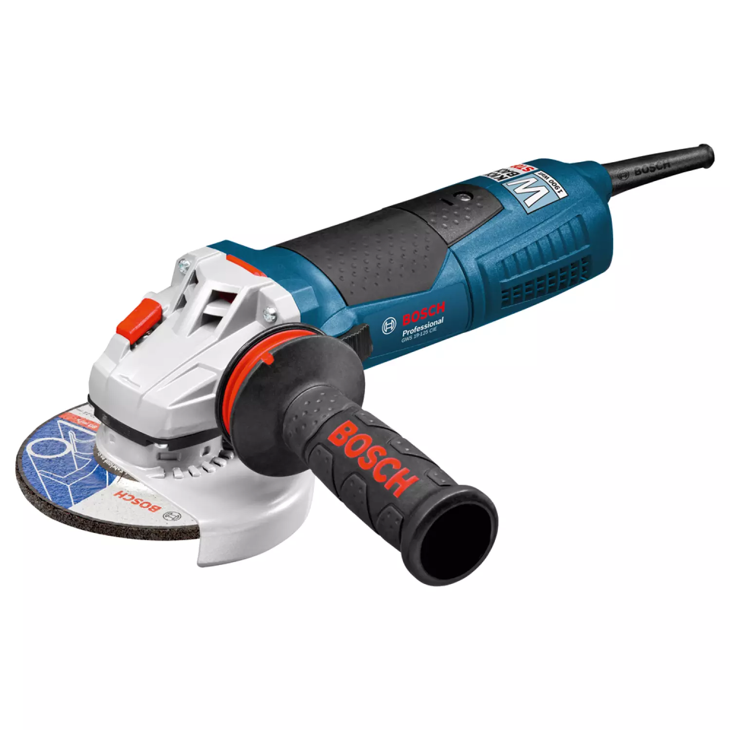 Bosch GWS 19-125 CIE Haakse slijper - 1900W - 125mm - Softstart - variabel