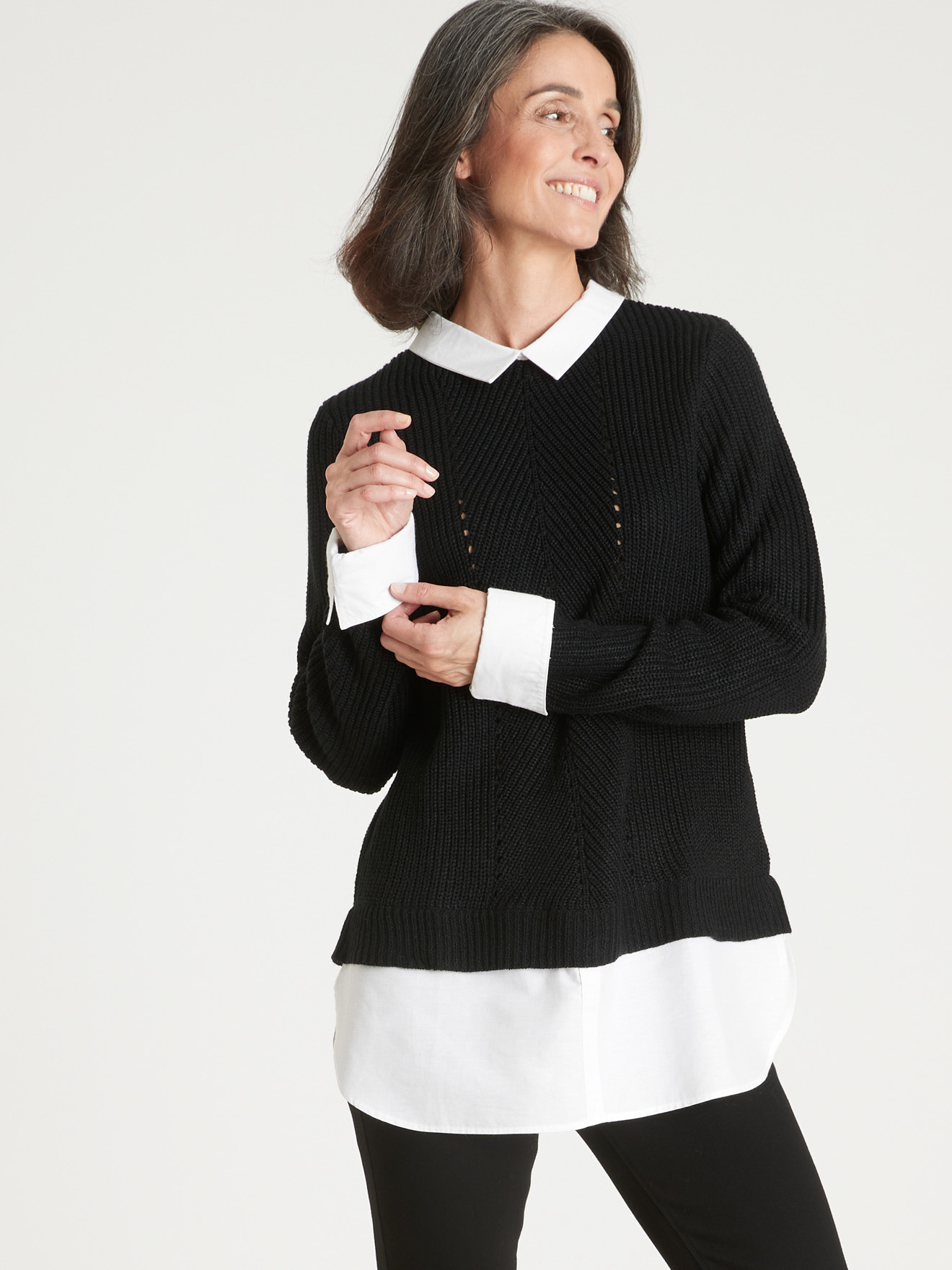 Pull effet 2 en 1