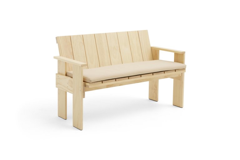 Hay Zitkussen voor Crate Dining eetbank Sky grey