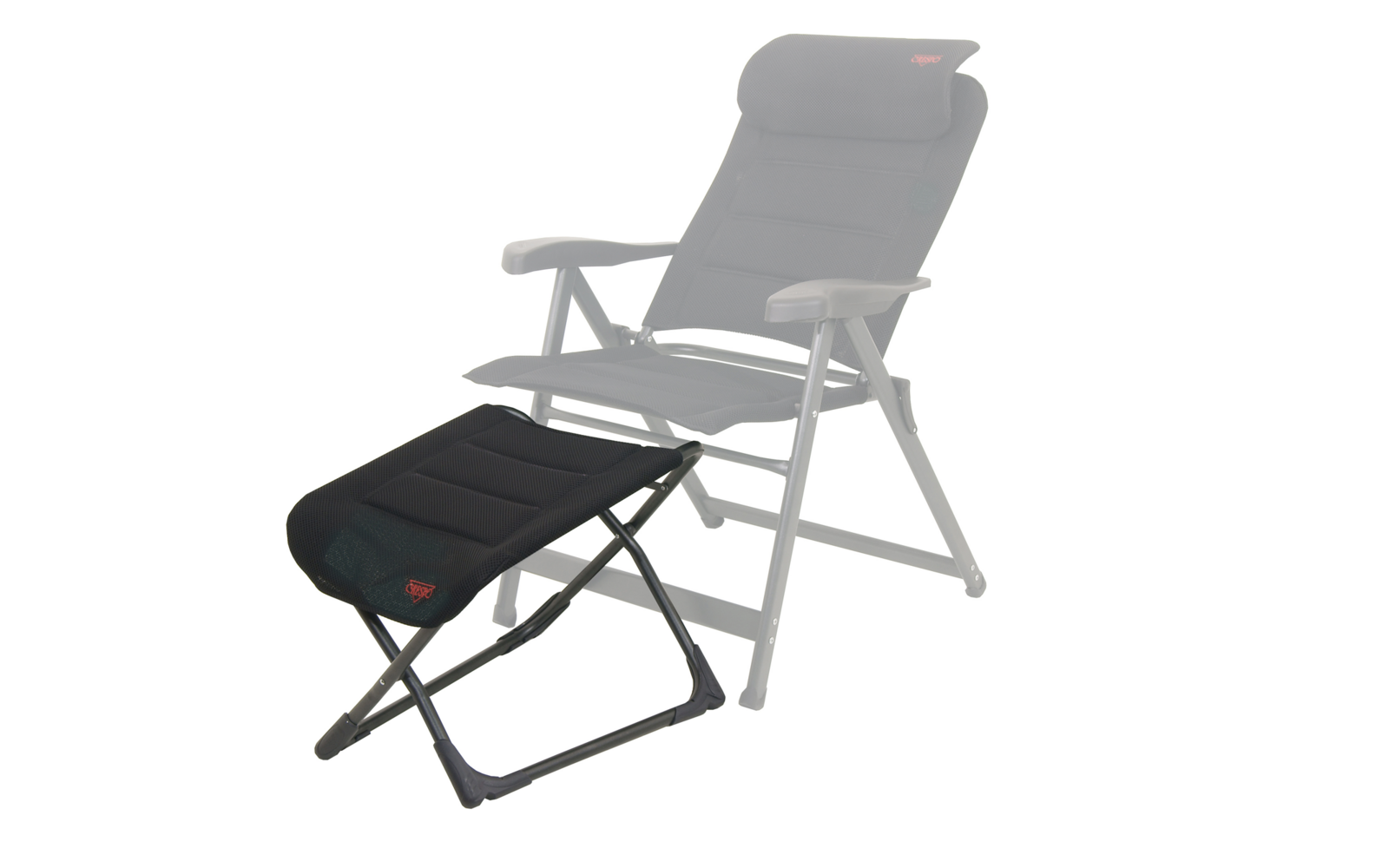 Crespo AP-231 Air Deluxe freistehende Beinauflage schwarz
