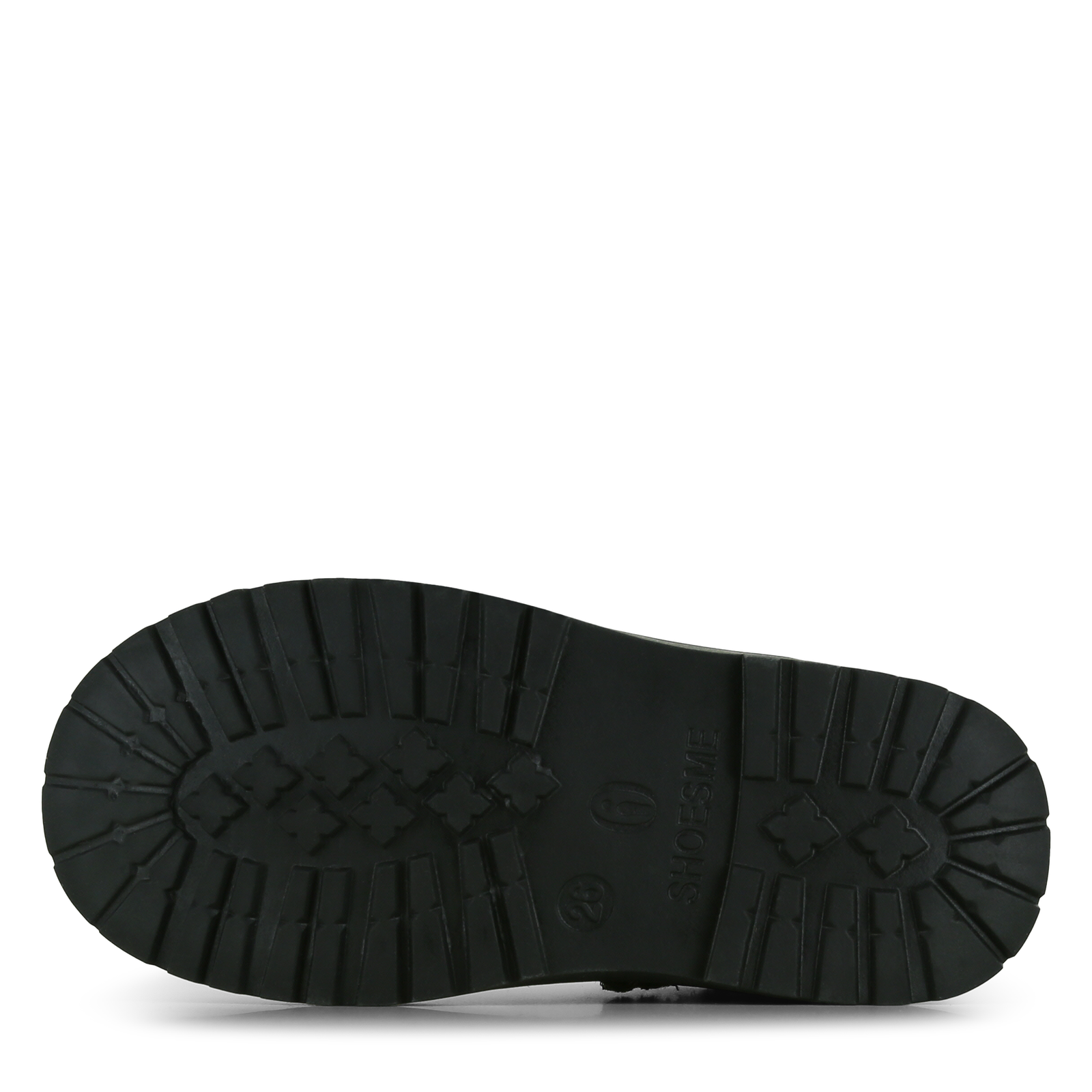 Shoesme Metallic Schwarz Biker Stiefel