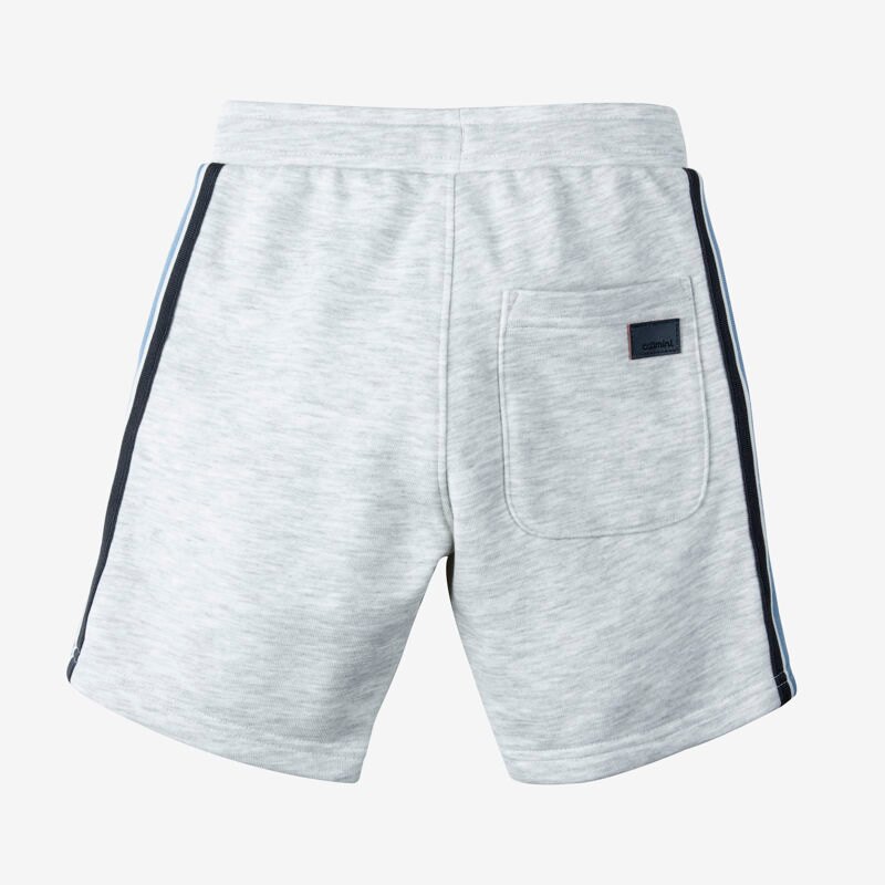 Bermuda bébé garçon rayures côtés gris Catimini Gris ou noir