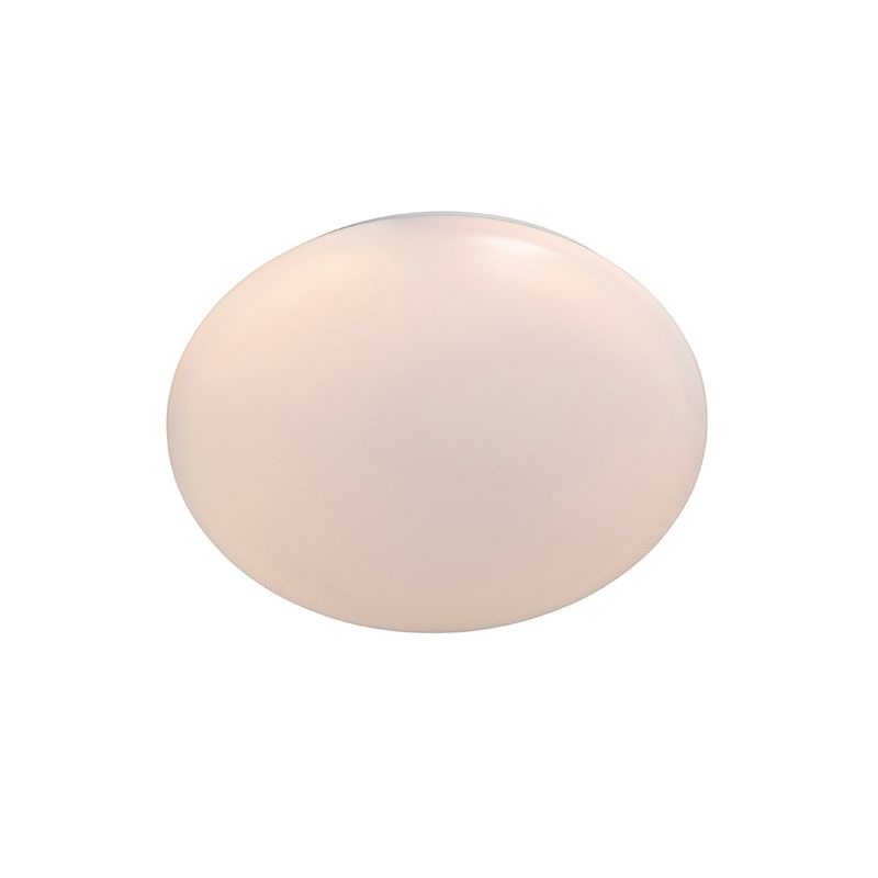 Smart moderne plafondlamp wit 38 cm incl. LED en RGB - Iene