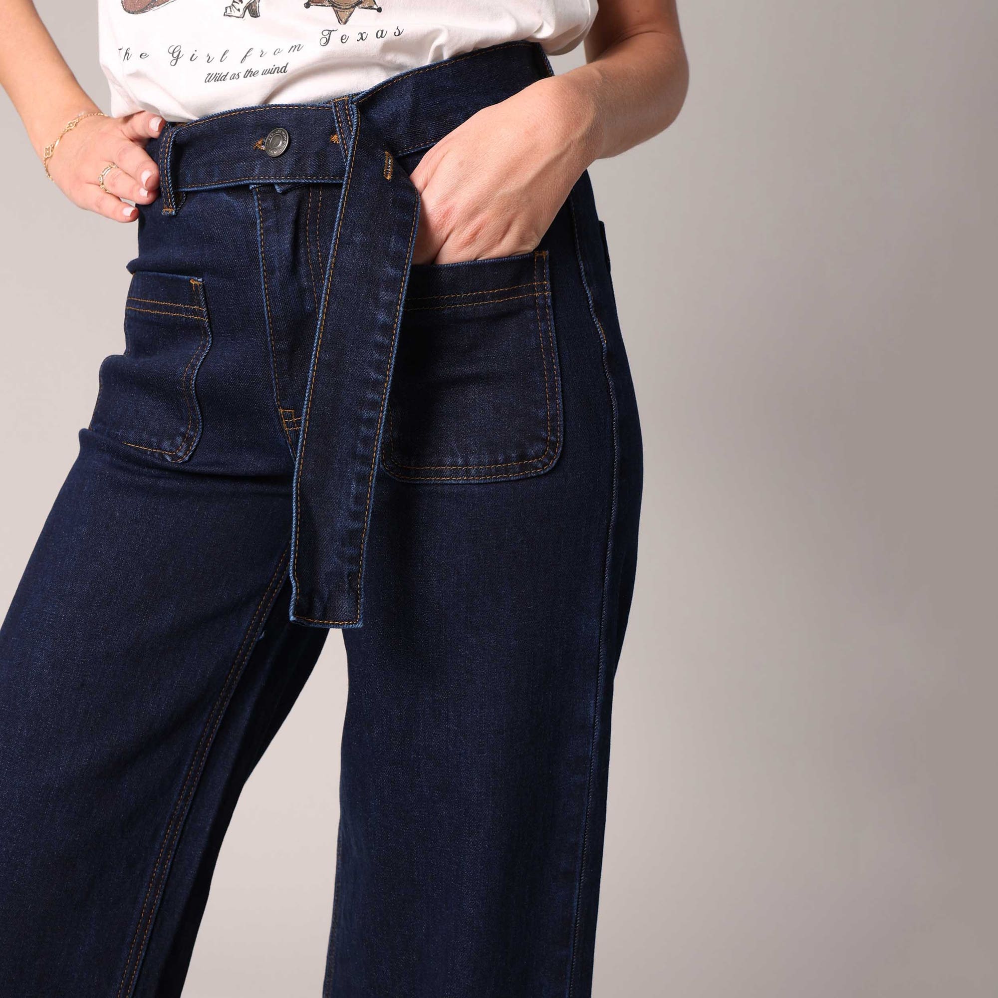 Jean Femme bleu