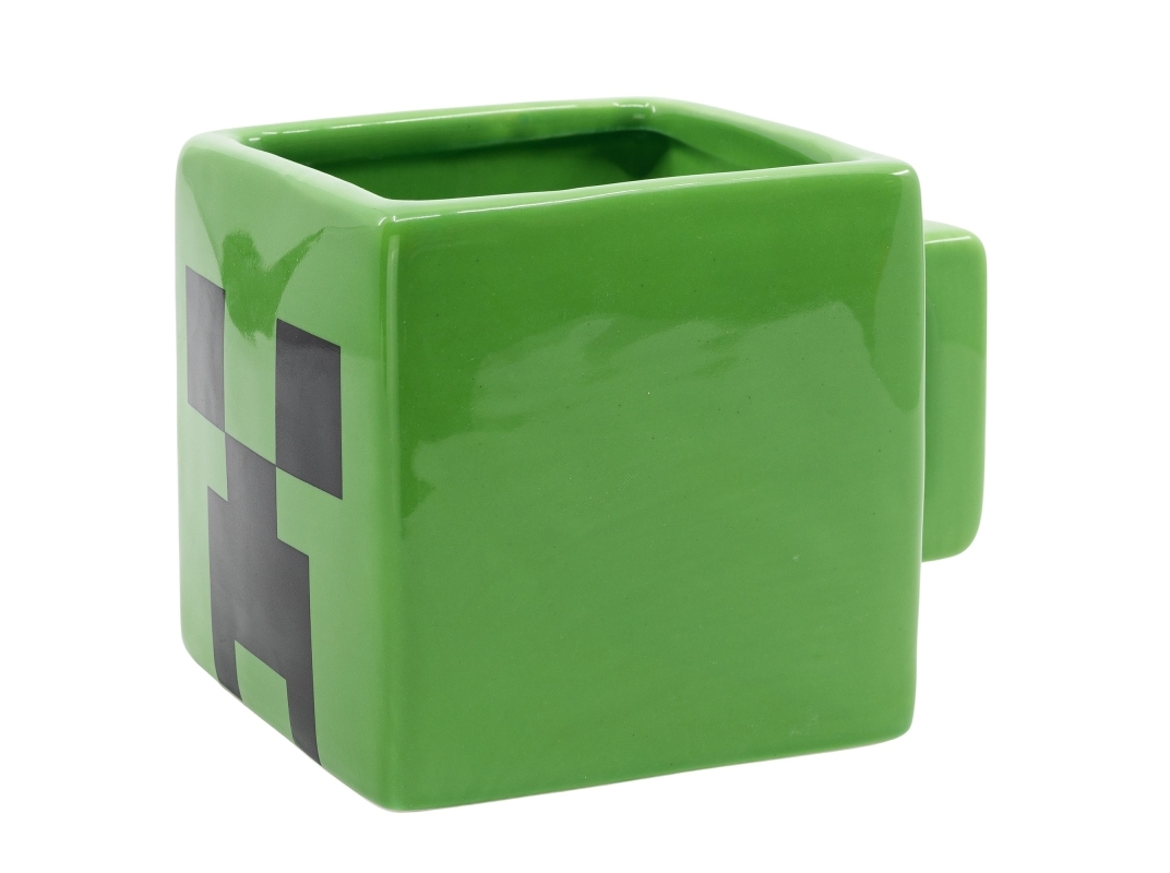 CANECA 3D CREEPER MINECRAFT