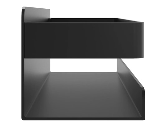 VIDAXL - Accessoire de douche étagère de douche noir mat acier inoxydable 304 brossé