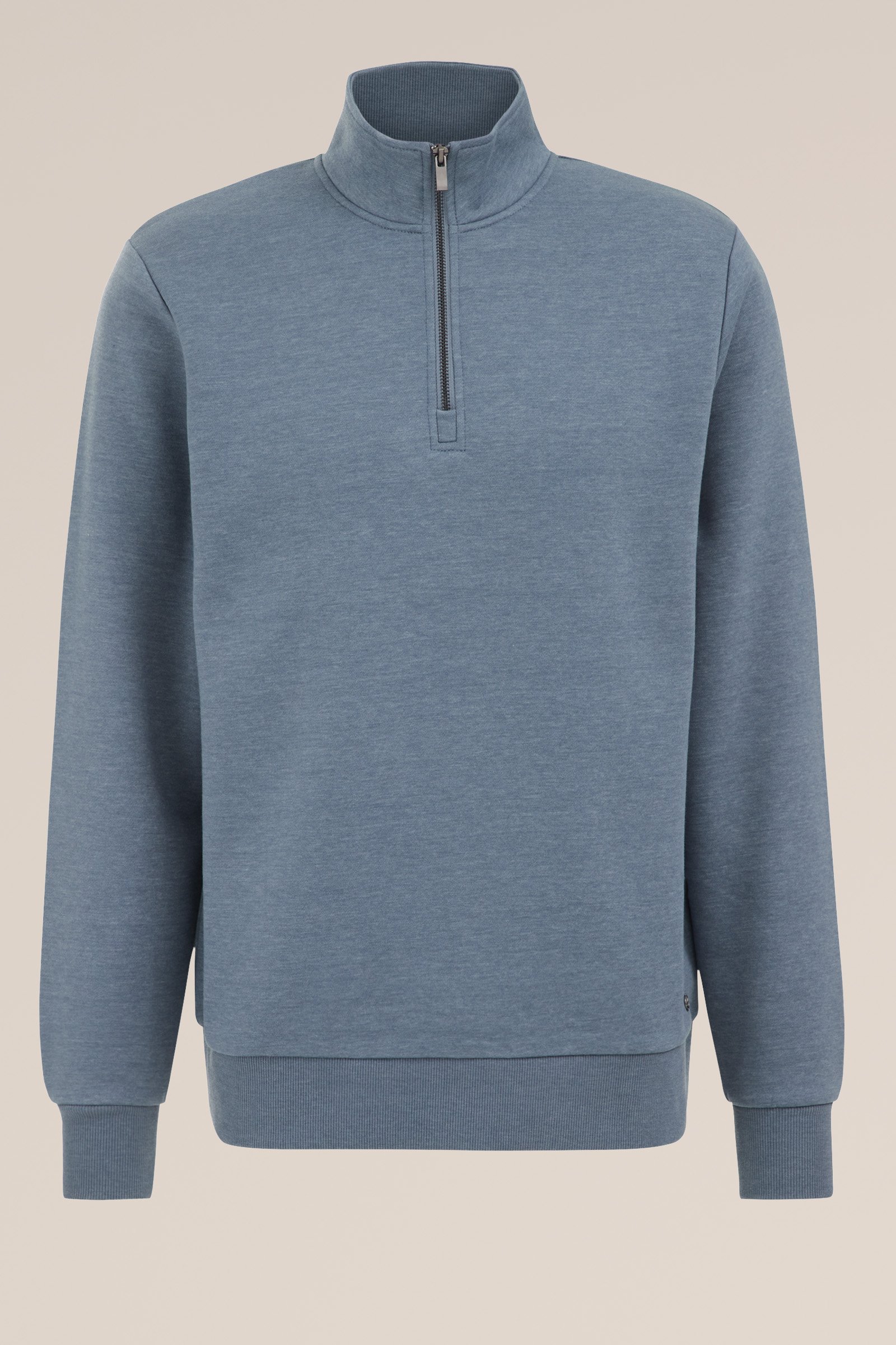 sweater met rits WE Fashion Lichtblauw