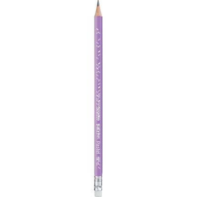 Maped Black'peps - Crayon à papier pastel HB - embout gomme - disponible dans différentes couleurs