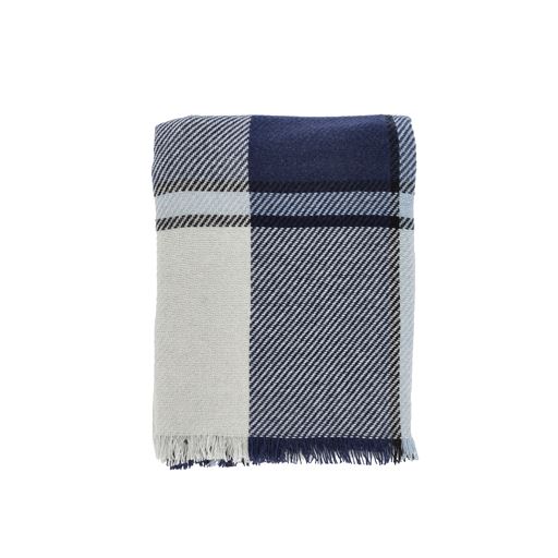 Södahl Precise Plaid, Blue, 130x170 cm