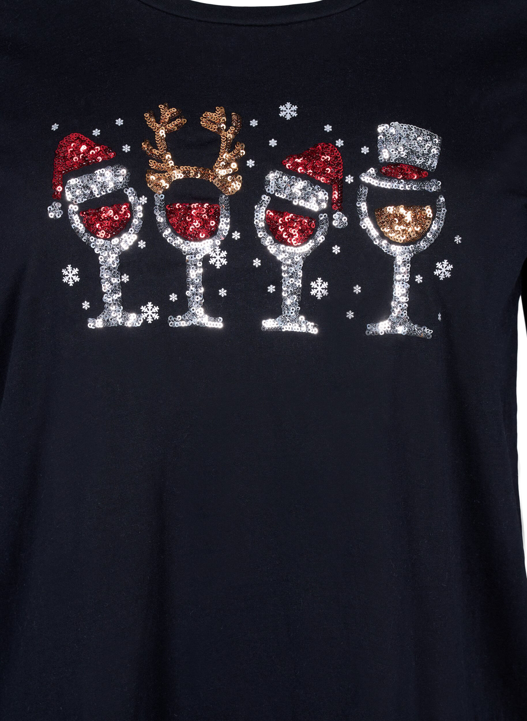Jule t-shirts i 100% bomuld